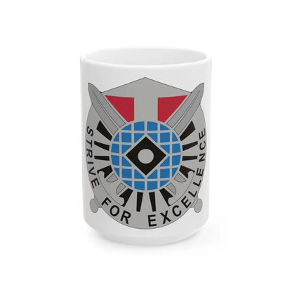 527 Military Intelligence Battalion (U.S. Army) White Coffee Mug-15oz-Go Mug Yourself