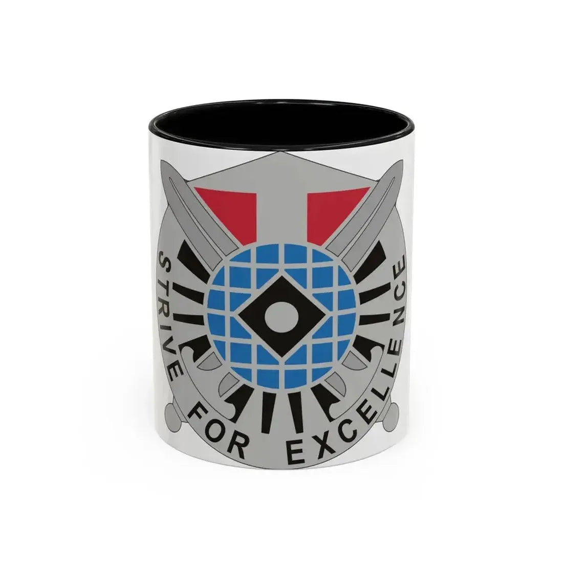 527 Military Intelligence Battalion (U.S. Army) Accent Coffee Mug 11oz Black - Go Mug Yourself