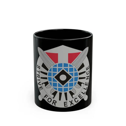 527 Military Intelligence Battalion (U.S. Army) Black Coffee Mug 11oz - Go Mug Yourself