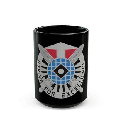 527 Military Intelligence Battalion (U.S. Army) Black Coffee Mug 15oz - Go Mug Yourself