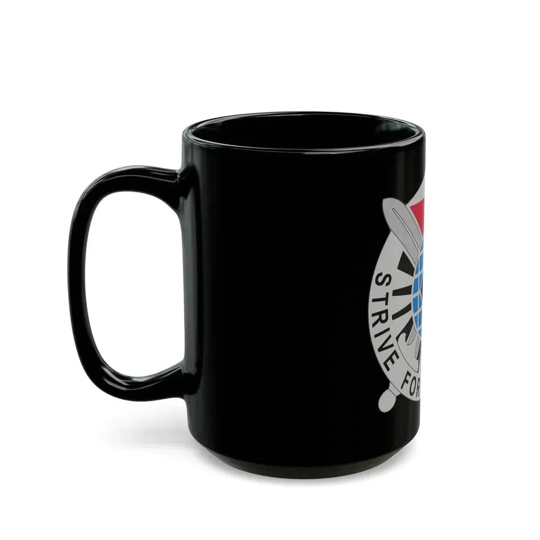 527 Military Intelligence Battalion (U.S. Army) Black Coffee Mug - Go Mug Yourself