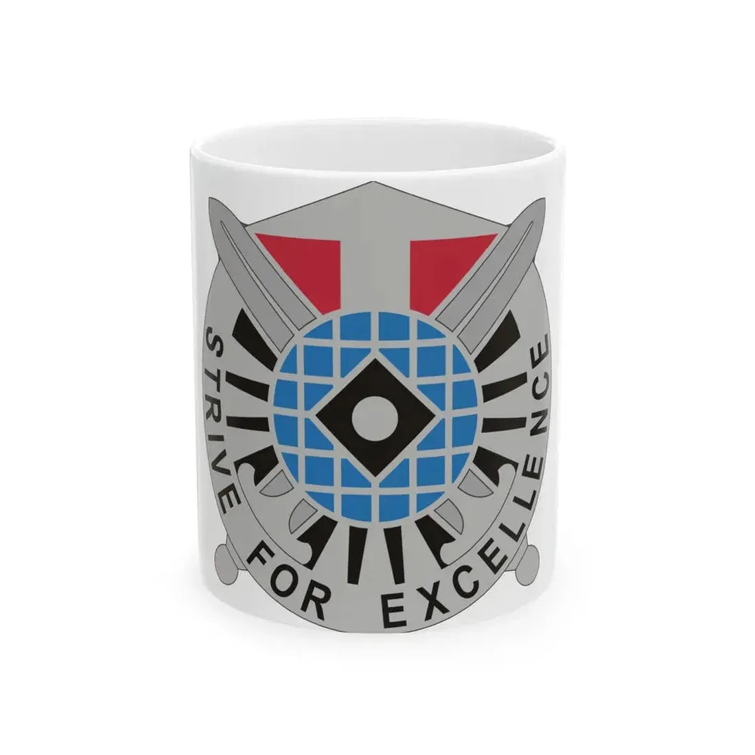527 Military Intelligence Battalion (U.S. Army) White Coffee Mug 11oz - Go Mug Yourself