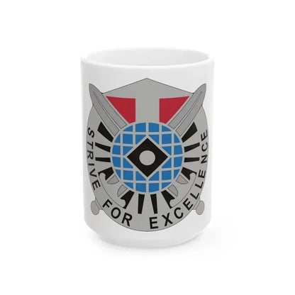527 Military Intelligence Battalion (U.S. Army) White Coffee Mug 15oz - Go Mug Yourself