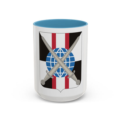 527 Military Intelligence Battalion 2 (U.S. Army) Accent Coffee Mug