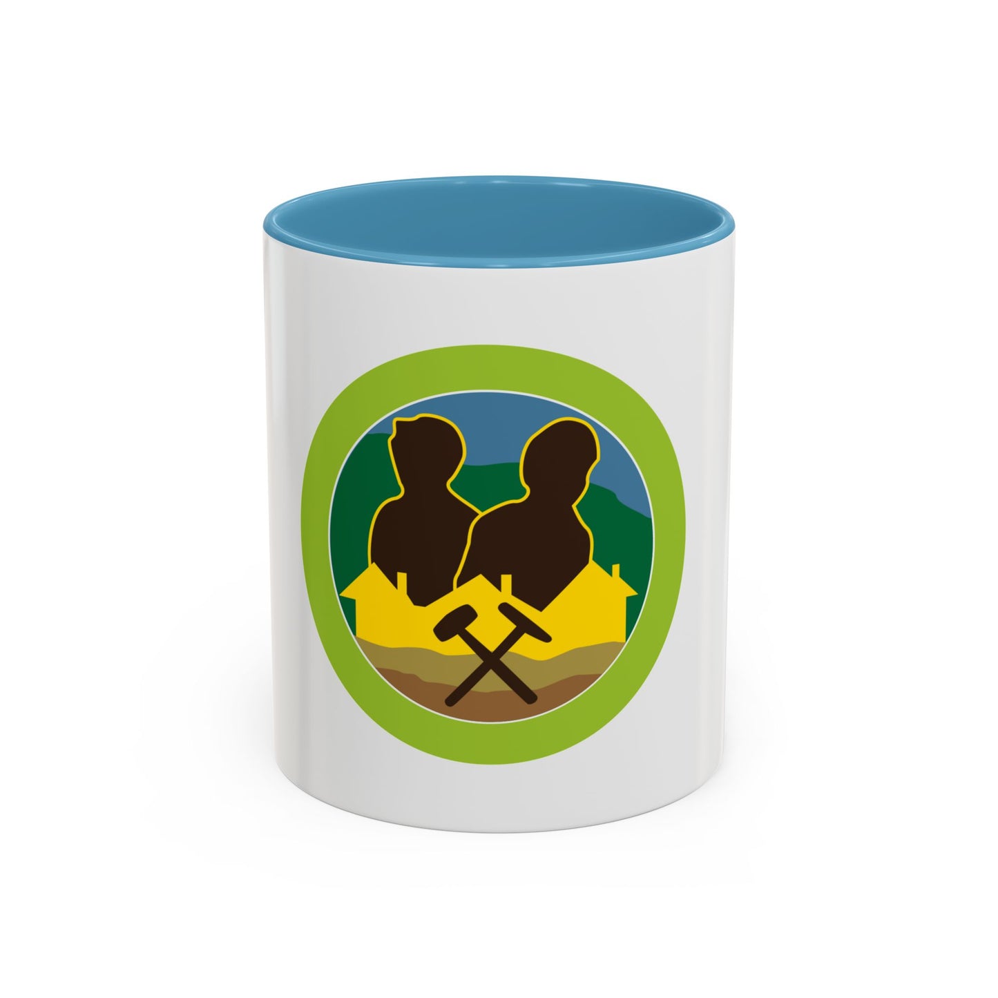 Mining in Society (Boy Scout Merit Badge) Accent Coffee Mug