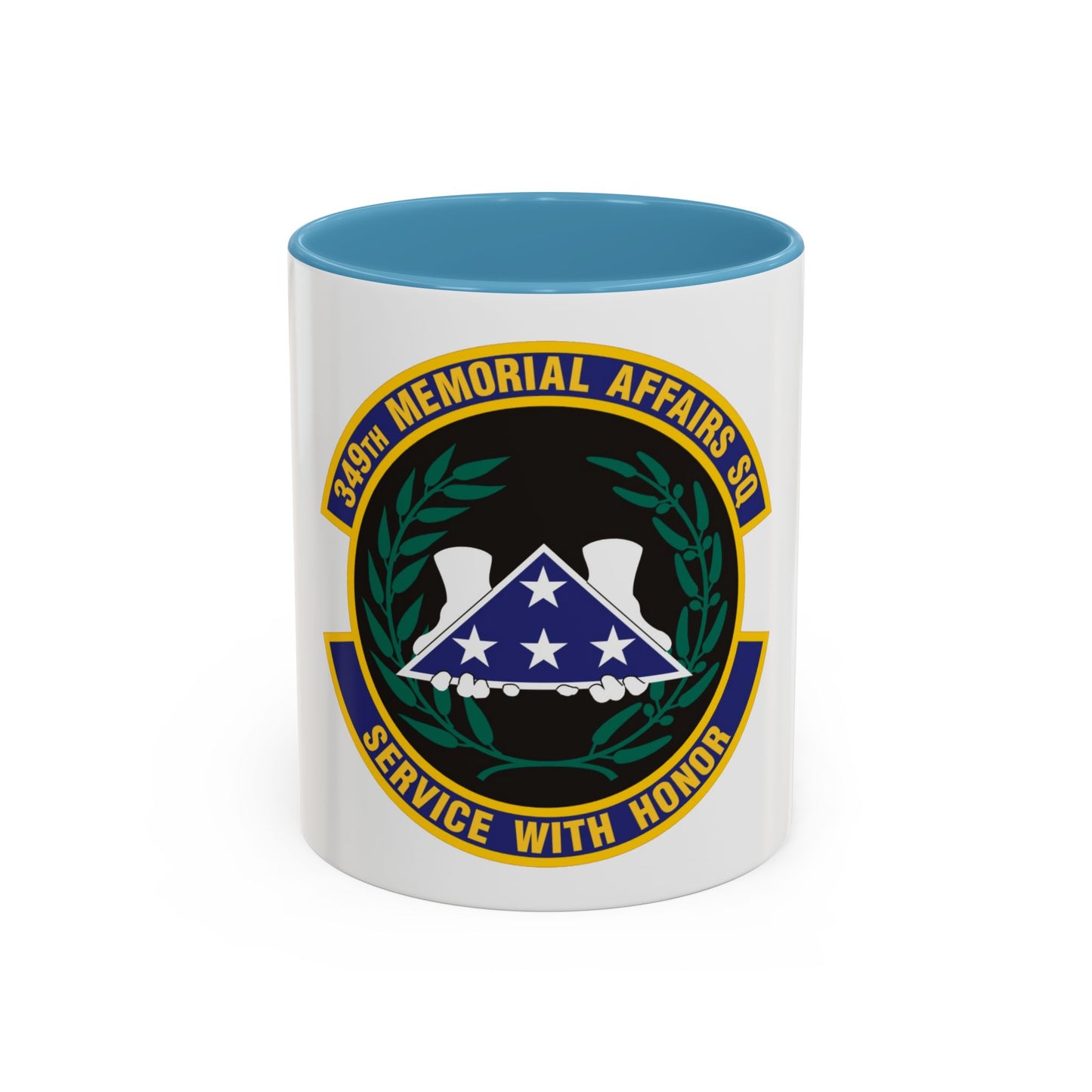349th Memorial Affairs Squadron (U.S. Air Force) Accent Coffee Mug