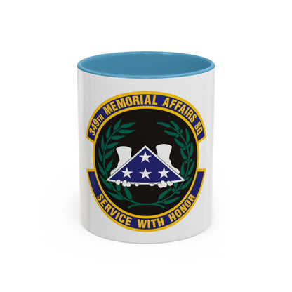 349th Memorial Affairs Squadron (U.S. Air Force) Accent Coffee Mug