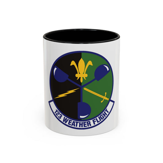 123d Weather Flight (U.S. Air Force) Accent Coffee Mug