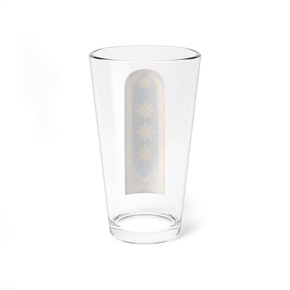 General polkovnik AzDSX rəisi (Azerbaijan) (Military Rank) Pint Glass 16oz