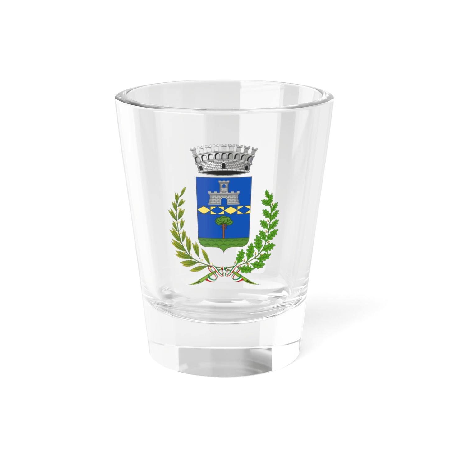 Lamporecchio-Stemma (Italy) (Coat of Arms) Shot Glass 1.5oz