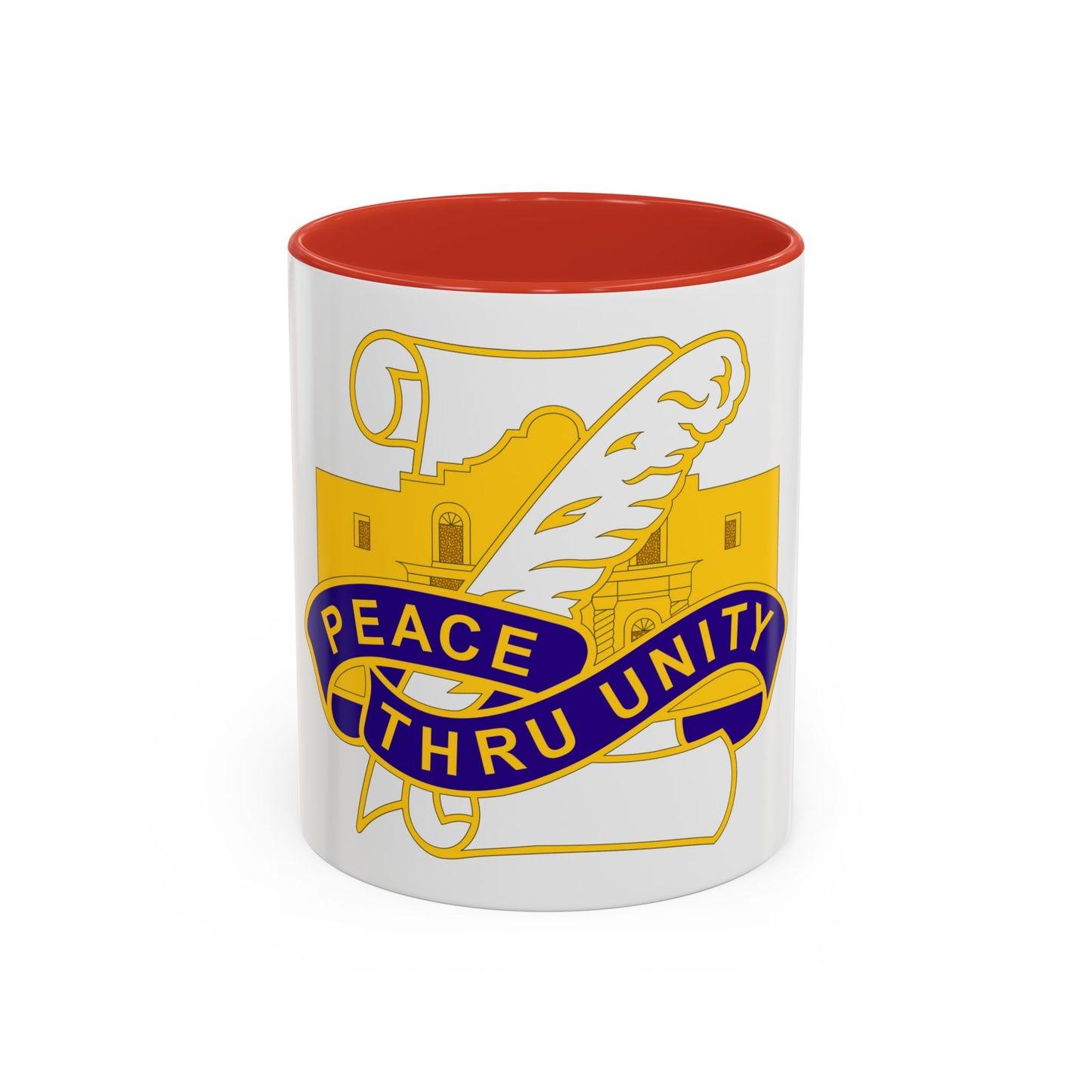 321 Civil Affairs Brigade 2 (U.S. Army) Accent Coffee Mug
