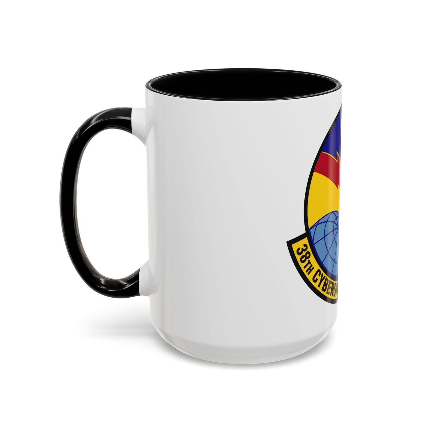 38th Cyberspace Readiness Squadron (U.S. Air Force) Accent Coffee Mug