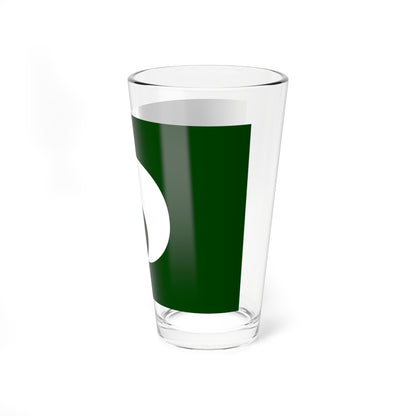 Flag of Akita Kumamoto 1980-1991 (Japan) Pint Glass 16oz
