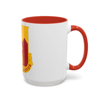 143rd Armored Field Artillery Battalion (U.S. Army) Accent Coffee Mug