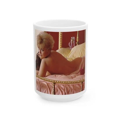 Kim Novak #311 (Vintage Female Icon) White Coffee Mug-15oz-Go Mug Yourself