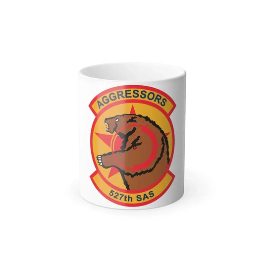 527TH SAS AGRESSORS (U.S. Air Force) Color Changing Coffee Mug 11oz - Go Mug Yourself