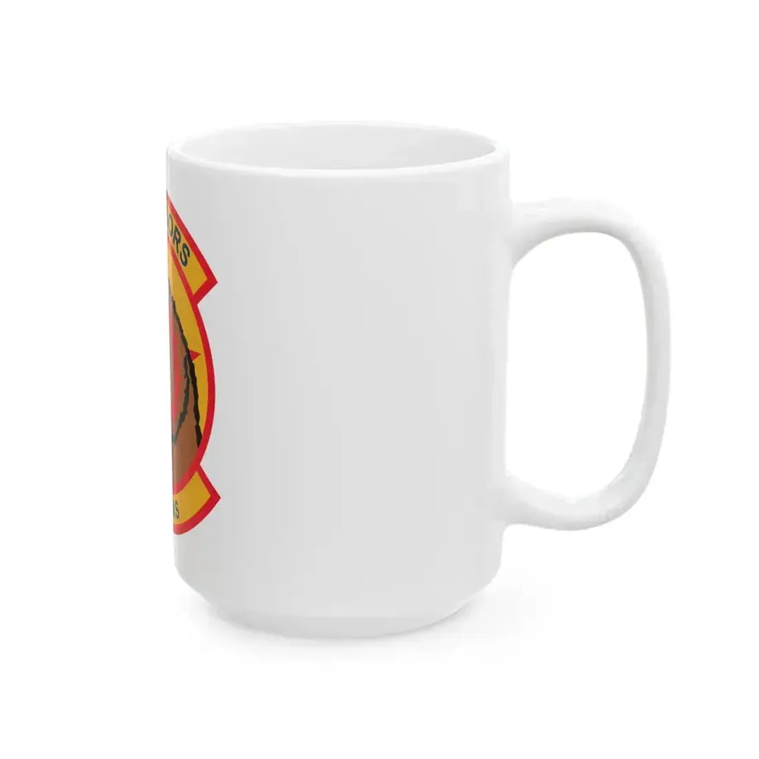 527TH SAS AGRESSORS (U.S. Air Force) White Coffee Mug - Go Mug Yourself
