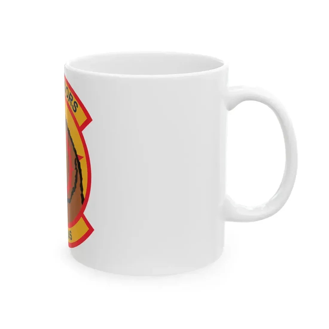 527TH SAS AGRESSORS (U.S. Air Force) White Coffee Mug - Go Mug Yourself