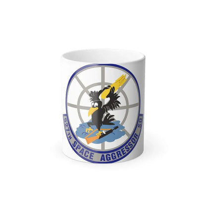 527th Space Aggressor Squadron (U.S. Air Force) Color Changing Coffee Mug 11oz - Go Mug Yourself