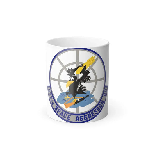 527th Space Aggressor Squadron (U.S. Air Force) Color Changing Coffee Mug 11oz - Go Mug Yourself