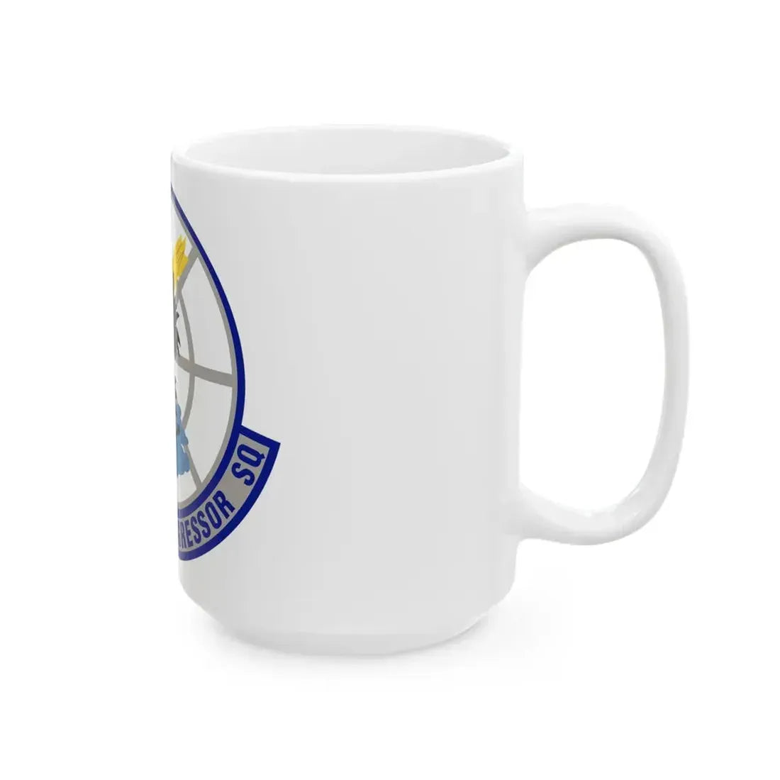 527th Space Aggressor Squadron (U.S. Air Force) White Coffee Mug - Go Mug Yourself