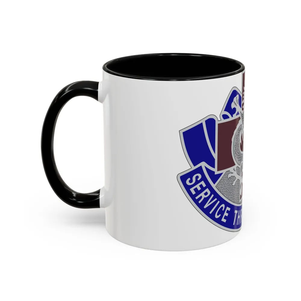 528 Field Hospital (U.S. Army) Accent Coffee Mug-Go Mug Yourself