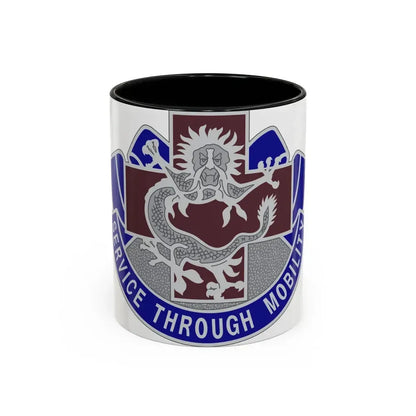 528 Field Hospital (U.S. Army) Accent Coffee Mug 11oz Black - Go Mug Yourself