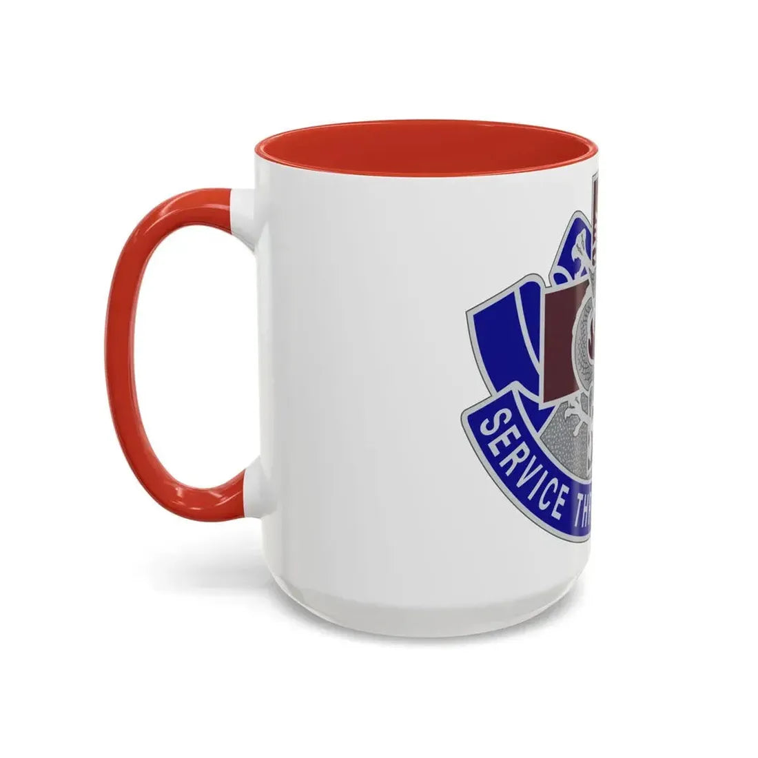 528 Field Hospital (U.S. Army) Accent Coffee Mug - Go Mug Yourself