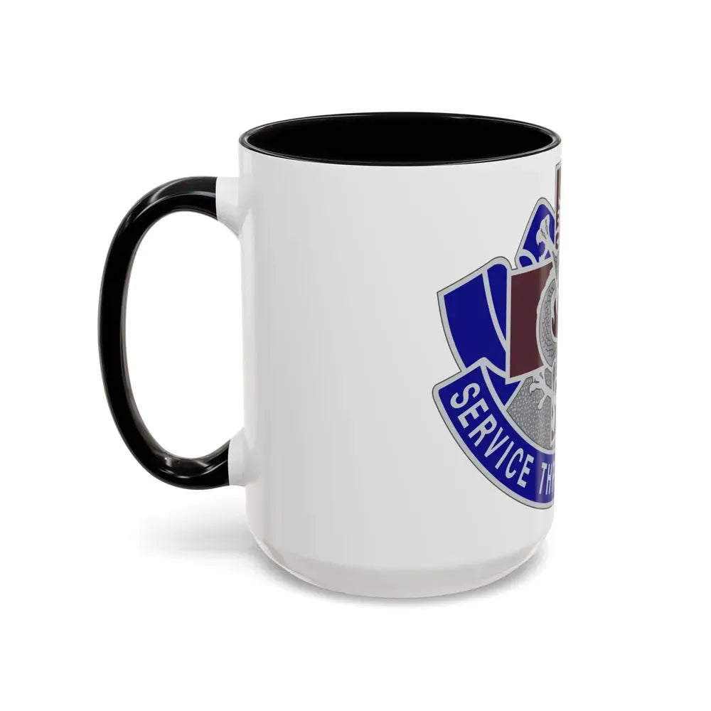 528 Field Hospital (U.S. Army) Accent Coffee Mug - Go Mug Yourself