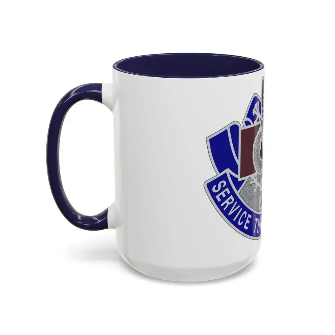 528 Field Hospital (U.S. Army) Accent Coffee Mug - Go Mug Yourself