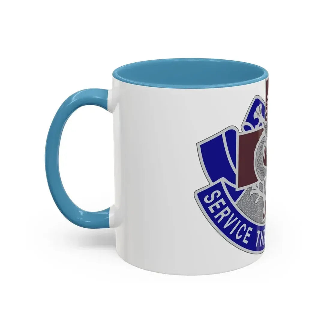 528 Field Hospital (U.S. Army) Accent Coffee Mug - Go Mug Yourself