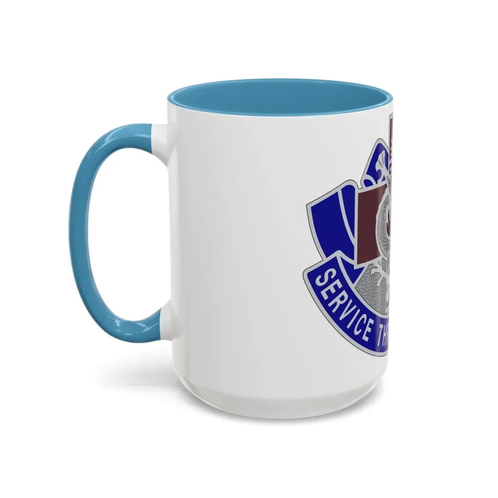 528 Field Hospital (U.S. Army) Accent Coffee Mug - Go Mug Yourself