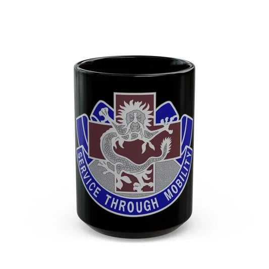 528 Field Hospital (U.S. Army) Black Coffee Mug 15oz - Go Mug Yourself