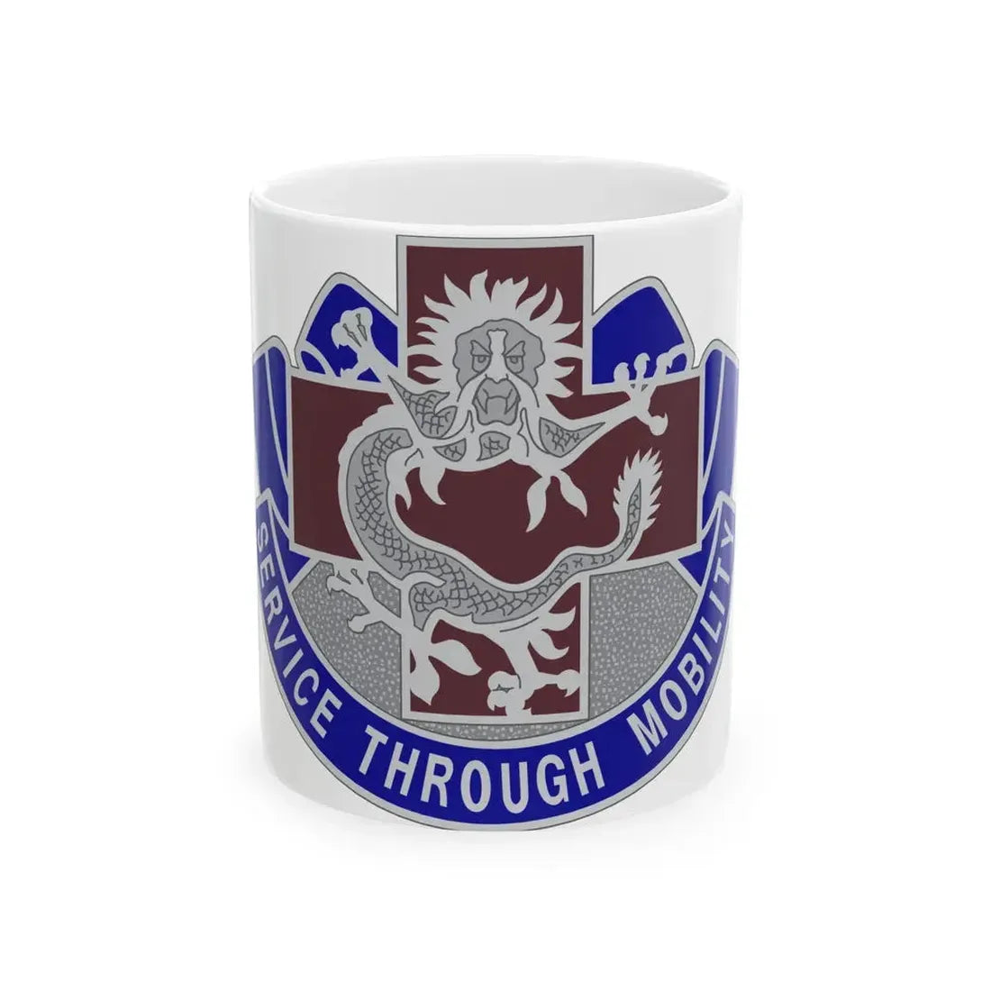 528 Field Hospital (U.S. Army) White Coffee Mug 11oz - Go Mug Yourself