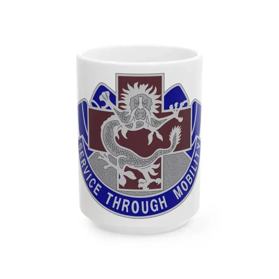 528 Field Hospital (U.S. Army) White Coffee Mug 15oz - Go Mug Yourself