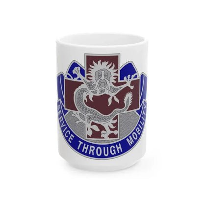 528 Field Hospital (U.S. Army) White Coffee Mug 15oz - Go Mug Yourself