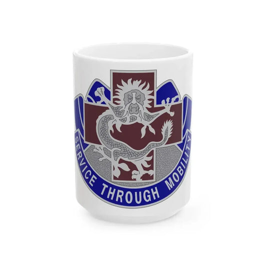 528 Field Hospital (U.S. Army) White Coffee Mug 15oz - Go Mug Yourself