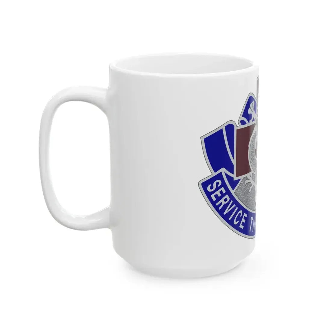 528 Field Hospital (U.S. Army) White Coffee Mug - Go Mug Yourself
