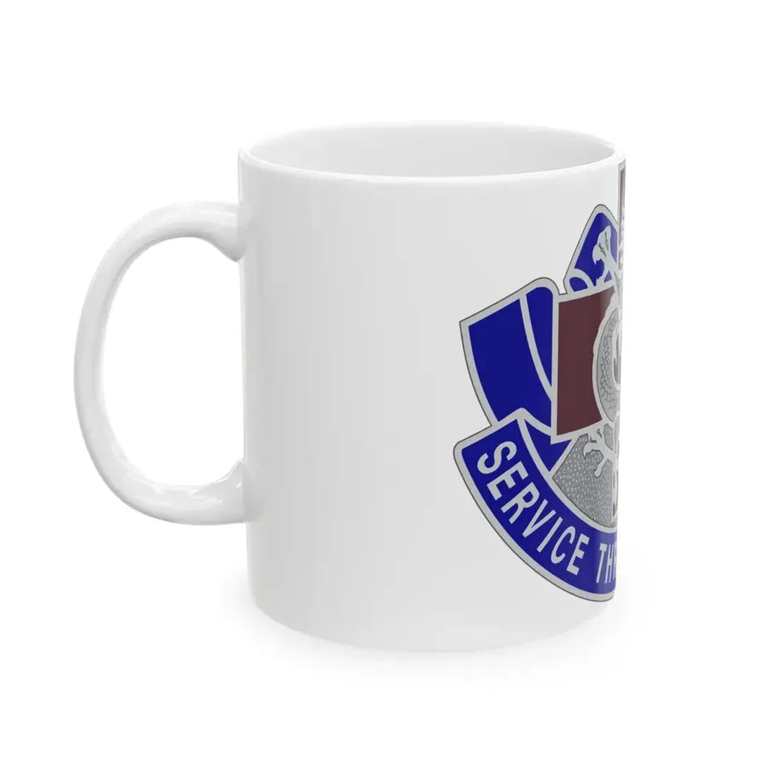 528 Field Hospital (U.S. Army) White Coffee Mug - Go Mug Yourself
