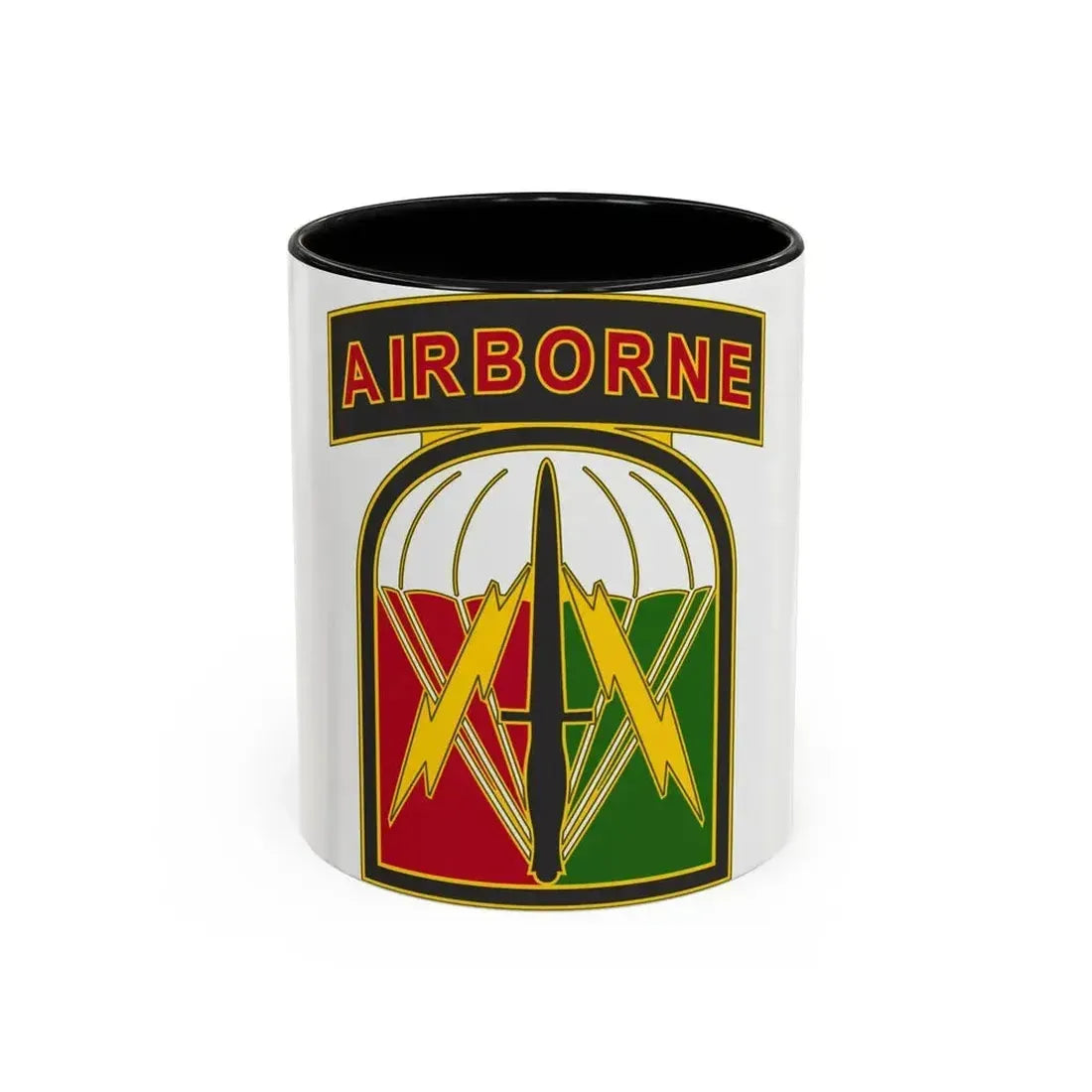 528 Sustainment Brigade 2 (U.S. Army) Accent Coffee Mug 11oz Black - Go Mug Yourself