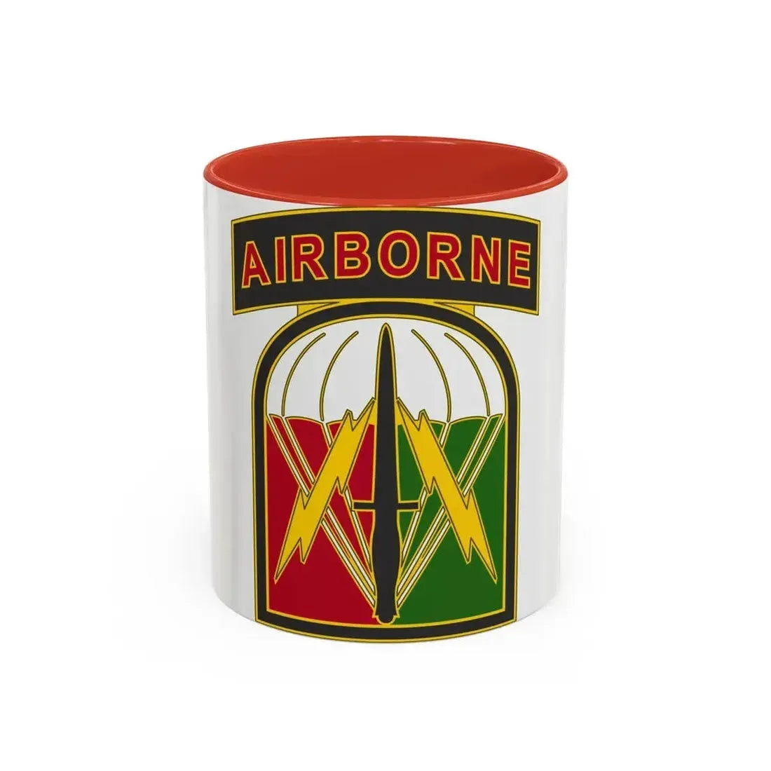 528 Sustainment Brigade 2 (U.S. Army) Accent Coffee Mug 11oz Red - Go Mug Yourself