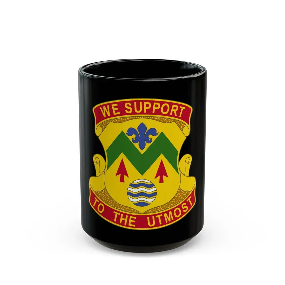 528 Sustainment Brigade (U.S. Army) Black Coffee Mug 15oz - Go Mug Yourself