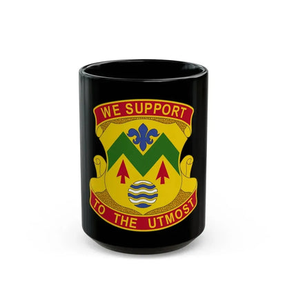 528 Sustainment Brigade (U.S. Army) Black Coffee Mug - Go Mug Yourself