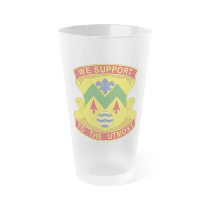 528 Sustainment Brigade (U.S. Army) Frosted Pint Glass 16oz Default Title - Go Mug Yourself