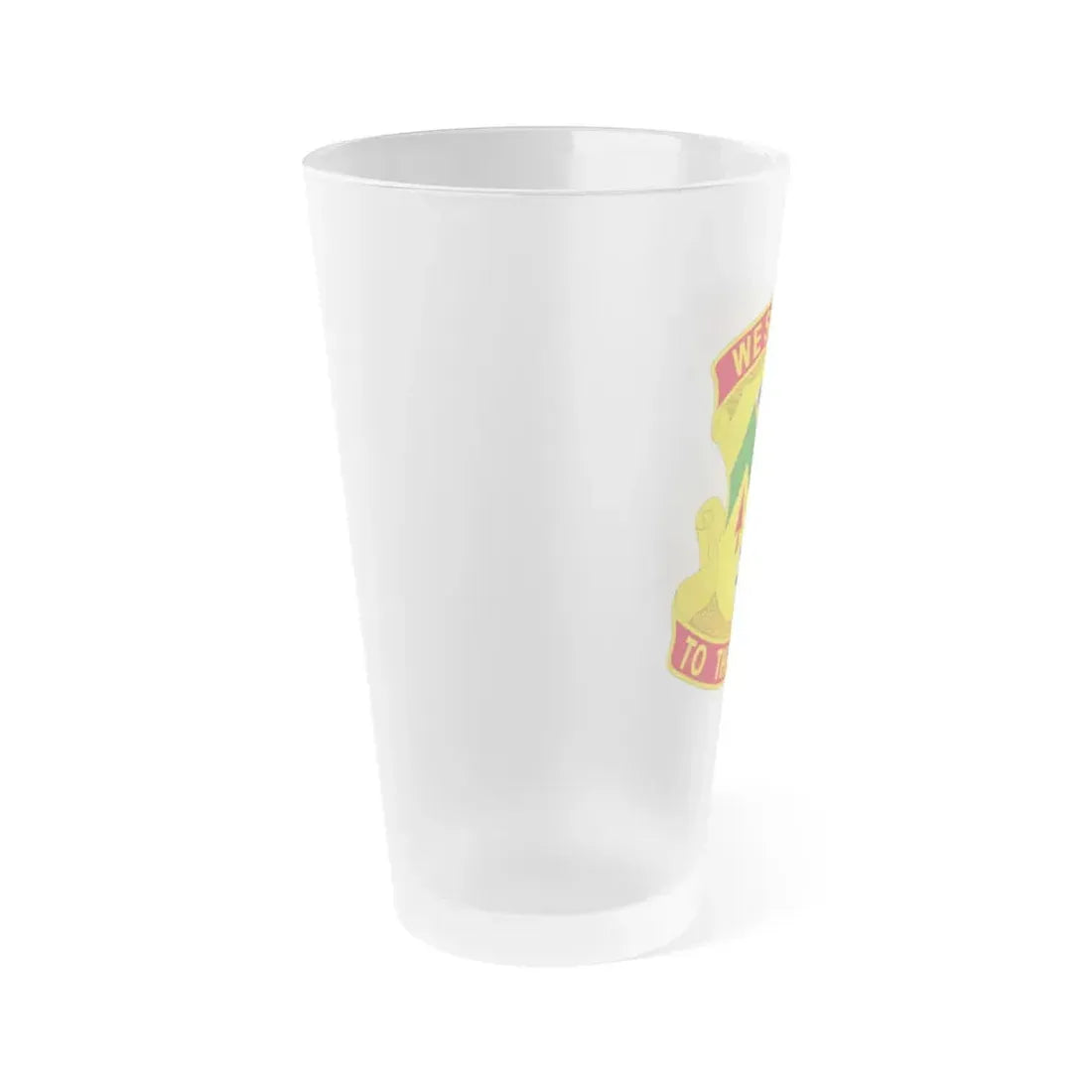 528 Sustainment Brigade (U.S. Army) Frosted Pint Glass 16oz - Go Mug Yourself