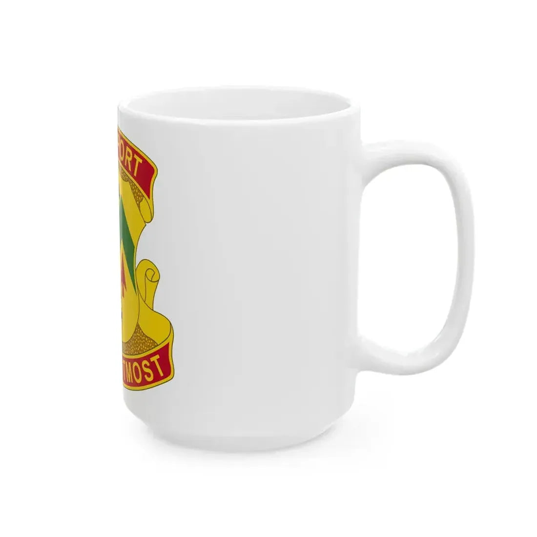 528 Sustainment Brigade (U.S. Army) White Coffee Mug - Go Mug Yourself