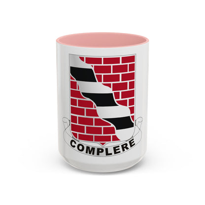 463 Engineer Battalion (U.S. Army) Accent Coffee Mug