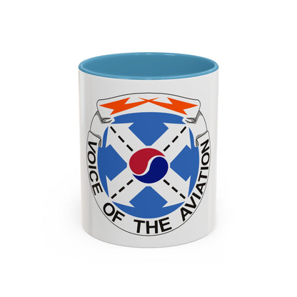 125th Air Traffic Control Battalion (U.S. Army) Accent Coffee Mug