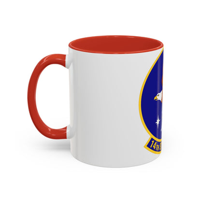 14th Student Squadron (U.S. Air Force) Accent Coffee Mug