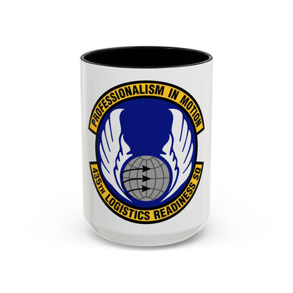 435th Logistics Readiness Squadron (U.S. Air Force) Accent Coffee Mug